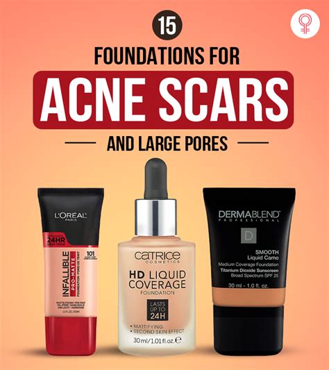 foundations for acne scars